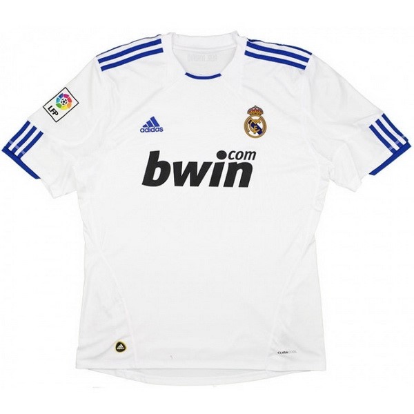 Thailandia Maglia Real Madrid Prima Retro 2010 2011 Bianco